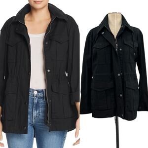 Atm Anthony Thomas Melillo Washed‎ Cargo Jacket Cotton Black Size Medium